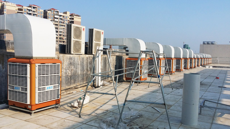 注塑廠通風降溫方案